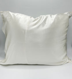 UHA SILK PILLOWCASE - SIDENÖRNGOTT VIT - 22 MOMME