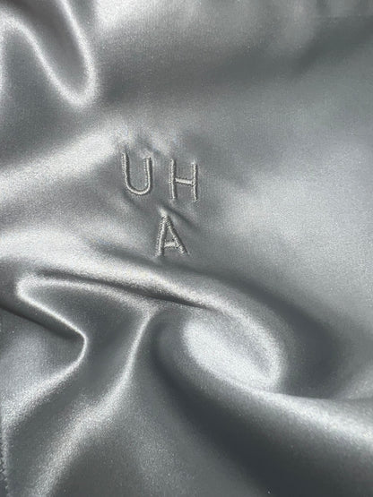 SILK PILLOWCASE - GREY - 22 MOMME