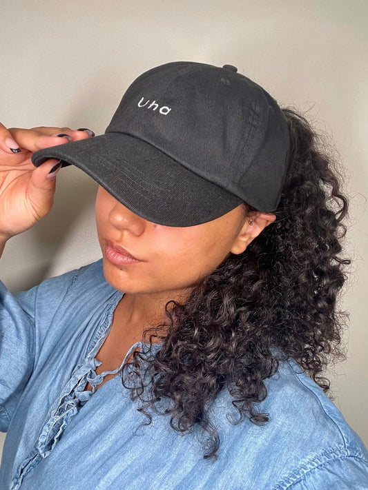 Silk Base Half Cap - Black