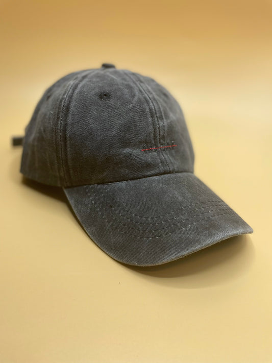 Satin base cap - GREY