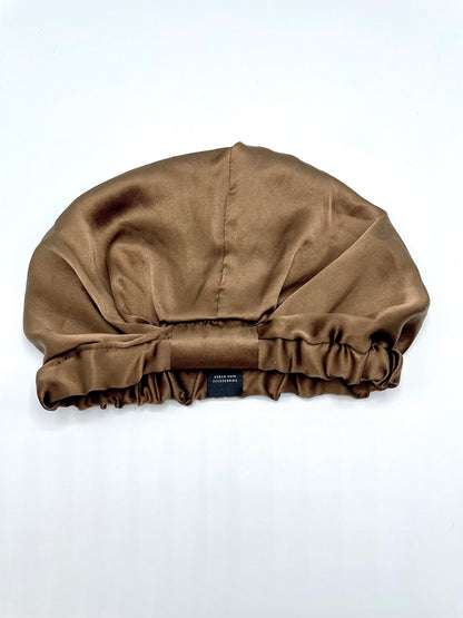 Mulberry Silk Bonnet - Brandy