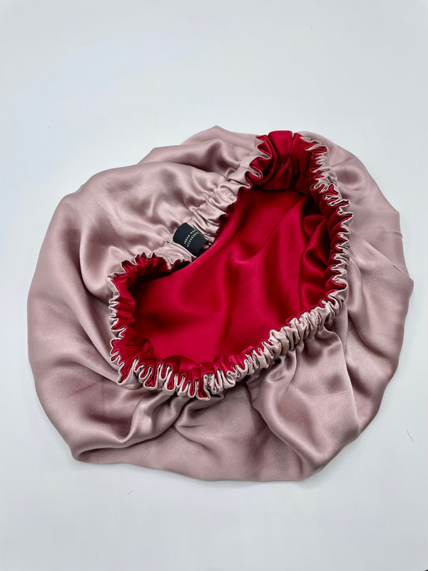 UHA Mulberry Silk Bonnet / Sidenmössa - Romance