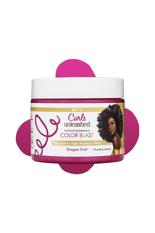 Curls Unleashed COLOR BLAST TEMPORARY HAIR MAKEUP WAX - Dragon Fruit